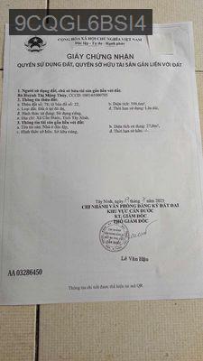 Đất thổ 596m2 đô thị thắng lợi đường võ thị sáu quận cần đước long an - Thị trấn Cần Đước  -  Huyện Cần Đước 