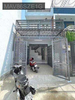 Nhà 1 lầu DT 4x17 hxh sát cầu vượt quang trung - Phường Tân Chánh Hiệp  -  Quận 12 