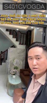 NHÀ 2 MẶT TIỀN FULL THỔ CƯ SÁT HÀ HUY GIÁP - Phường Thạnh Lộc  -  Quận 12 