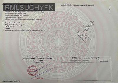 Đất nền chính chủ - Ấp 2 Long Hoà, Cần Đước - 243m2 - 1,5 tỷ - Xã Long Hoà  -  Huyện Cần Đước 
