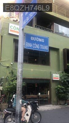 Nhà ở Đinh Công Tráng ngay trung tâm - Phường Tân Định  -  Quận 1 