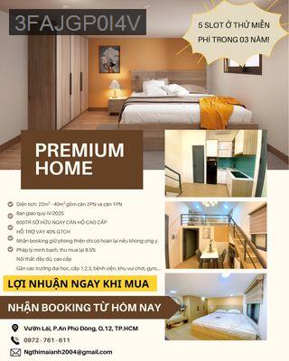 Bán chung cư - Phường An Phú Đông  -  Quận 12  - 37m² - 1.323tỷ