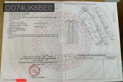 Bán nhà - Phường Bình Trị Đông B  -  Quận Bình Tân  - 453m² - 26.6tỷ