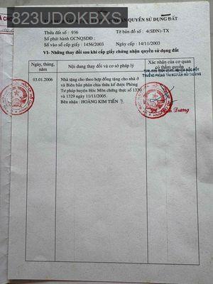 nhà trong khu dân cư hẻm xe tải - Xã Trung Chánh  -  Huyện Hóc Môn 