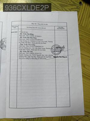 Bán nhà 2 mặt tiền hẻm Lạc Long Quân - Phường 8  -  Quận Tân Bình 