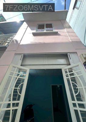 Nhà hẻm Âu Cơ khu nguyễn thị nhỏ hẻm bagac - Phường 9  -  Quận Tân Bình 