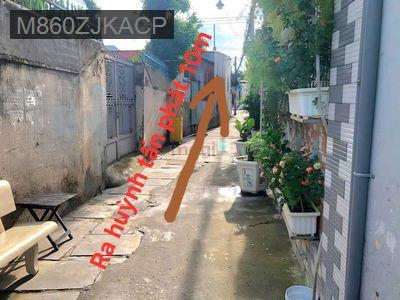 Chính chủ bán nhà hẻm Huỳnh Tấn Phát, Nhà Bè, ngang 6m - TT. Nhà Bè  -  Huyện Nhà Bè 