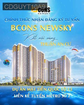 BCONS NEWSKY MẶT TIỀN QL13, CÁCH METRO 150m, VIEW SÔNG SG, TT chỉ 5% - Phường Hiệp Bình Chánh  -  Quận Thủ Đức 