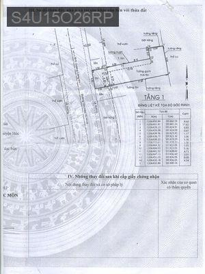 Bán nhà có 5 phòng trọ, mặt tiền đường TH15 - Xã Tân Hiệp  -  Huyện Hóc Môn 