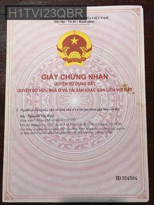 nhà chính chủ cần bán - Xã Vĩnh Lộc B  -  Huyện Bình Chánh 