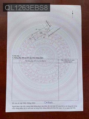 Đất ngang 8 dai 25 m hẻm xe hơi 4 m - Phường Tân Phước Khánh  -  Thị xã Tân Uyên 