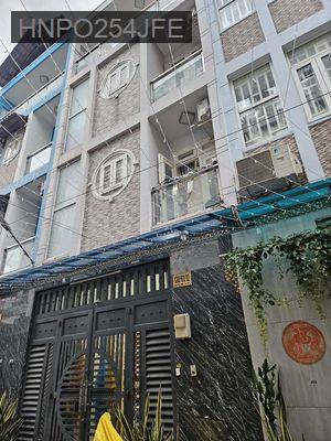 Bán nhà phố 1 trệt, 3 lầu, 1 phòng khách, 4 phòng ngủ, hẻm xe hơi - Phường 12  -  Quận Gò Vấp 