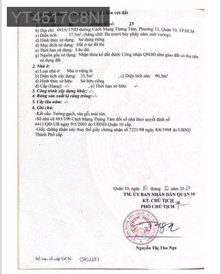 Nhà phố - Phường 13  -  Quận 10 