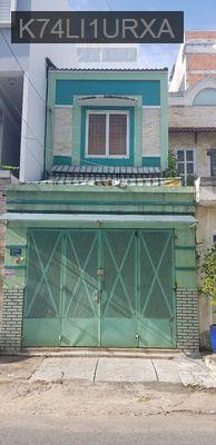 Bán nhà trệt lầu đúc mặt tiền đường lớn 14m - Phường Tân Quy  -  Quận 7 
