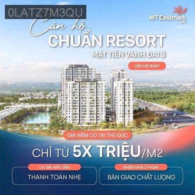 Đầu tư chắc thắng cùng MT Eastmark City – Sổ hồng trao tay! - Phường Long Trường  -  Quận 9 