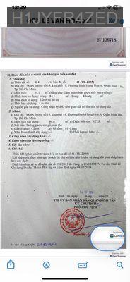 CHÍNH CHỦ BÁN NHÀ BÌNH TÂN - ( GẦN AEON TÂN PHÚ & CELADON CITY ) . - Phường Bình Hưng Hòa A  -  Quận Bình Tân 