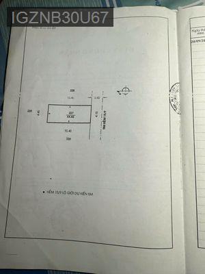 Cần bán nhà chính chủ - Phường 6  -  Quận Tân Bình 