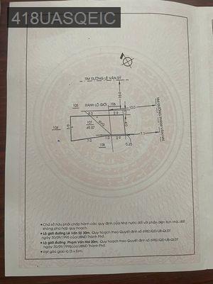 Nhà MT cấp 4 - Phường 3  -  Quận Tân Bình 