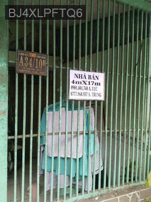 Cần bán nhà - Xã Bình Hưng  -  Huyện Bình Chánh 