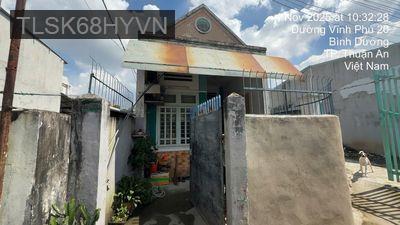 Bán đất tặng nhà Vĩnh Phú 20, Cách Vạn Phúc City 7km, Đối diện Emerald - Phường Vĩnh Phú  -  Thị xã Thuận An 