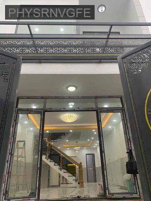 Bán trước tết căn nhà như hình đúc BTCT 1  lầu sổ riêng vuông vức - Phường Bình Hưng Hòa B  -  Quận Bình Tân 