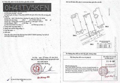 bán nhà chính chủ Trần Bá Giao - Phường 5  -  Quận Gò Vấp 