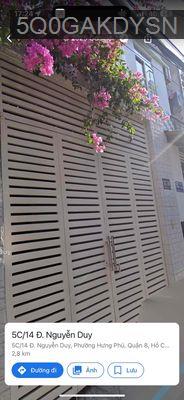 Cần bán nhà 5C/14 Nguyễn Duy, P9, Q8 - Phường 9  -  Quận 8 