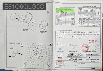 Nhà mặt tiền hẽm 4 mét, cách Lũy Bán Bích 2 căn - Phường Phú Thạnh  -  Quận Tân Phú 