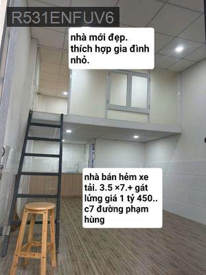 Nhà bán c7 đường phạm hùng.nhà mới đẹp tiếp người có thiện chí - Xã Bình Hưng  -  Huyện Bình Chánh 