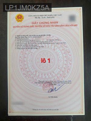 Đất SHR 5x20m Trần Văn Mười Gần Chợ Đại Hải Hẻm Ô Tô 4,5 tỷ - Xã Bà Điểm  -  Huyện Hóc Môn 