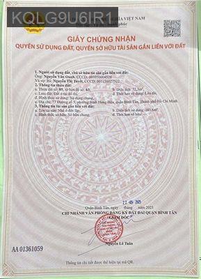 Bán nhà ở - Phường Bình Hưng Hòa  -  Quận Bình Tân  Bán nhà ở - Phường Bình Hưng Hòa  -  Quận Bình Tân