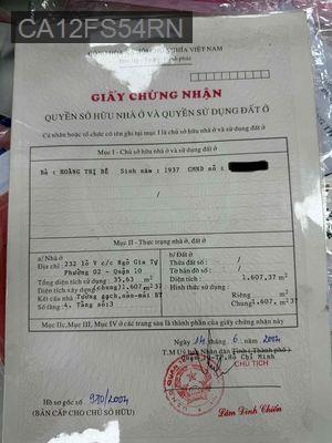 chung cư Ngô Gia Tự Q10 - Phường 2  -  Quận 10 