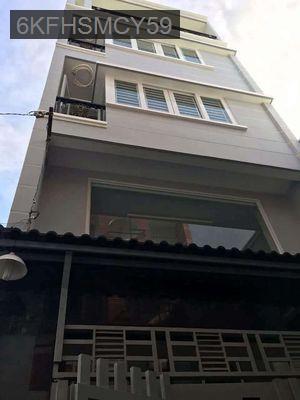 Nhà Quang Trung p8 dt 5x16m 5 tầng 11p thu nhập 30tr tháng - Phường 8  -  Quận Gò Vấp 