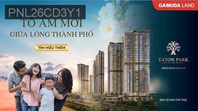 Căn hộ cao cấp Eaton Park CĐT Gamuda Land, 1-2-3PN, thanh toán 5%/th - Phường An Phú  -  Quận 2 