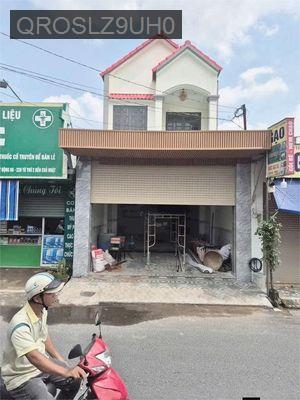 Chủ bán thanh lý cắt lỗ nhà mặt tiền gần chợ Qui Đức giá 1 tỷ 070tr - Xã Quy Đức  -  Huyện Bình Chánh 