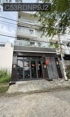 Cần tiền bán nhà mặt tiền đường 2oto đối diện công viên Huỳnh Tấn Phát - TT. Nhà Bè  -  Huyện Nhà Bè 