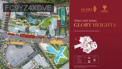 Vinhomes GLORY HEIGHT 1PN+ TẦNG THẤP - Phường Long Bình  -  Quận 9 