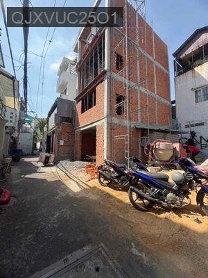 Bán lô cuối cùng 5x10 cn đủ  -Xây dựng 3 lầu sân thượng lô giới 6m lô - Phường 16  -  Quận Gò Vấp 