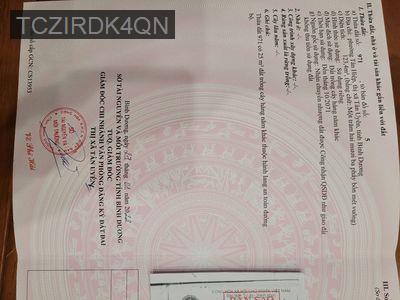 Cuối năm cần sang nhượng đất 125m2 quy hoạch đất ở đô thị mua tích sản - Phường Tân Hiệp  -  Thị xã Tân Uyên 