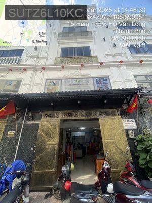 Bán nhà - Phường Bình Hưng Hòa B  -  Quận Bình Tân  - 51m² - 5.3tỷ