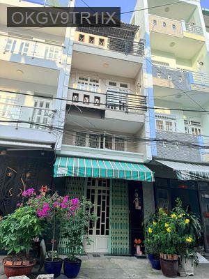 Nhà mặt tiền 4 tầng Khu Bình Phú Q6- 4x12m- 8,5 tỷ - Phường 9  -  Quận 6 