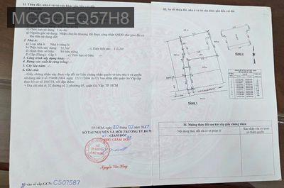 Bán nhà sân vườn gò vấp - Phường 10  -  Quận Gò Vấp 