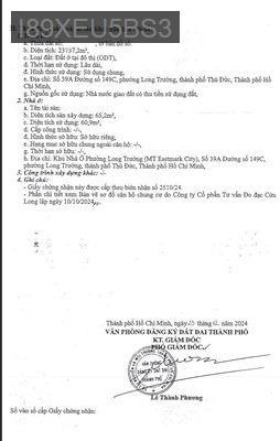 Sổ riêng 65m2 - Giá 3.02 tỷ giãn thanh toán 6 tháng - 1+1PN1WC MT Q9 - Phường Long Trường  -  Quận 9 