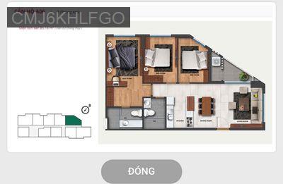 Căn hộ 88m2 3PN Jamila Khang Điền Căn Góc Lầu Cao Thoáng mát - Phường Phú Hữu  -  Quận 9 