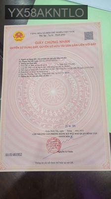 Cần bán lô đất ở 4m x 17m đường 20 m hẻm 55 Tây Lân giá yêu thương - Phường Tân Tạo  -  Quận Bình Tân 