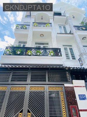 Nhà 4x12,5m 3 lầu Hẻm Quang Trung P8 4 PN,4WC, xe hơi vào - Phường 8  -  Quận Gò Vấp 