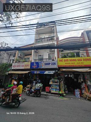 Nhà Mặt Tiền + Kinh Doanh + Cho Thuê Phòng , Tân BÌnh - Phường 6  -  Quận Tân Bình 