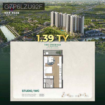 Căn hộ cao cấp dưới 35 triệu/m2 The Emerald TPHCM - Phường Hưng Định  -  Thị xã Thuận An 