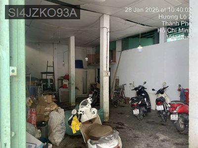 BÁN NHÀ HẺM 564 HƯƠNG LỘ 2 - Phường Bình Trị Đông  -  Quận Bình Tân 