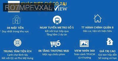 BÁN CĂN HỘ SÀI GÒN SKY VIEW THANH TOÁN CHỈ 10% KÝ HỢP ĐỒNG MUA BÁN - Phường 3  -  Quận 8 